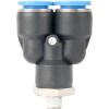 Aircraft Pu Hose Fitting Y Joint 12mm-1/8 M Aircraft Pu Hose Fitting Y Joint 12mm-1/8 M