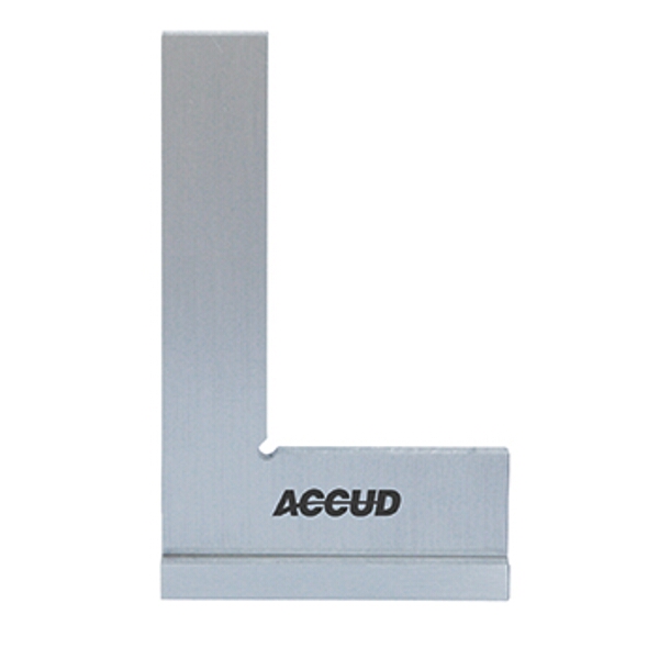 ACCUD 90 Flat Edge Square With Wide Base Din875 Grade 0 50x40mm