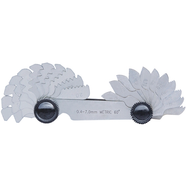 ACCUD Pitch Gauge Metric 60 0.25-7.0mm
