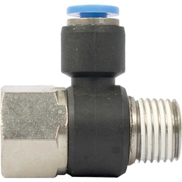 Aircraft Pu Hose Fitting Tee 4mm x 1/4″F x 1/4″M