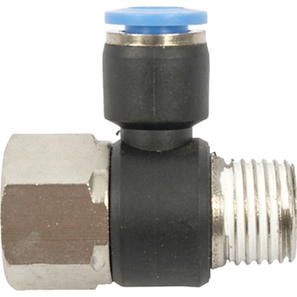 Aircraft Pu Hose Fitting Tee 6mm x 1/4″F x 1/4″M