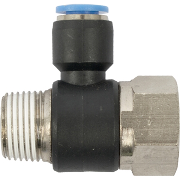 Aircraft Pu Hose Fitting Tee 6mm x 3/8″F x 3/8″M