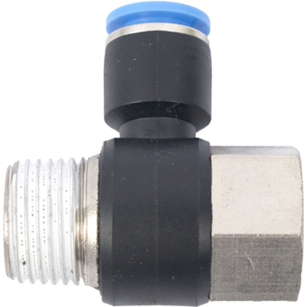 Aircraft Pu Hose Fitting Tee 10mm x 1/2″F x 1/2″M