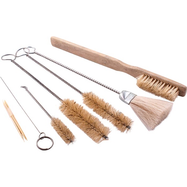 Aircraft Set Of Cleaning Brushes 6Pce for Spray Guns