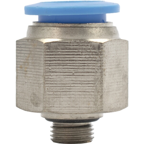 Aircraft Pu Fitting Str. Stud W/O-Ring 12mm-1/8″ M