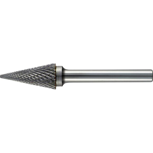 Alpen TC Rotary Burr 6mm Conical Pointed Nose for Hard Metals
