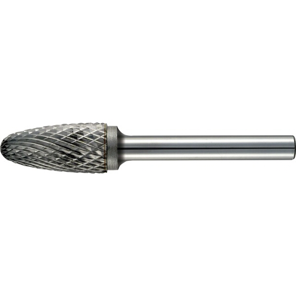 Alpen TC Rotary Burr 6mm Arc Round Nose for Hard Metals