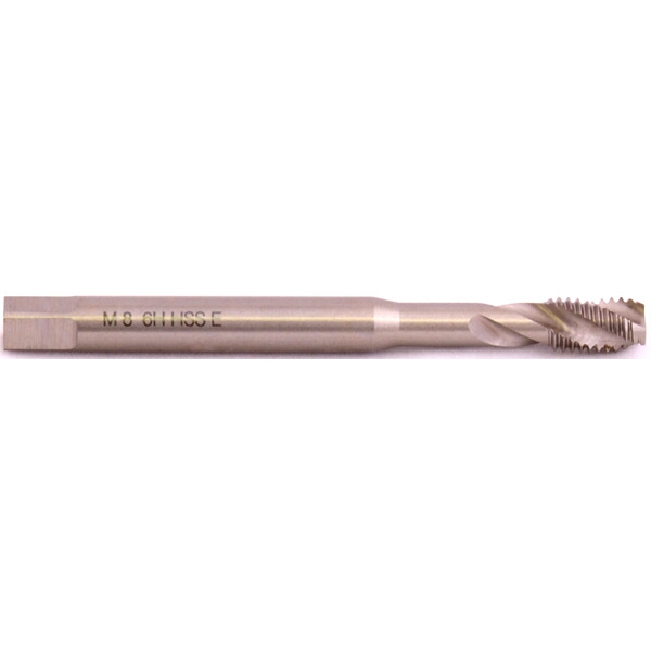 Alpen Machine Tap Cobalt 8mm Spiral Fluted In Pouch 1.25mm Pitch