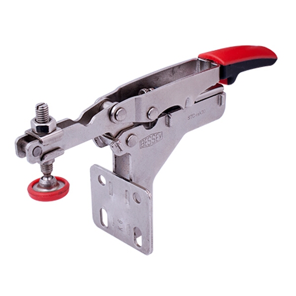Bessey Horizontal Toggle Clamp With Open Arm And Angled Base STC-Ha/20