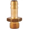 GAV Hose Tail Brass 1-4 Mx9mm GAV Hose Tail Brass 1-4 Mx9mm