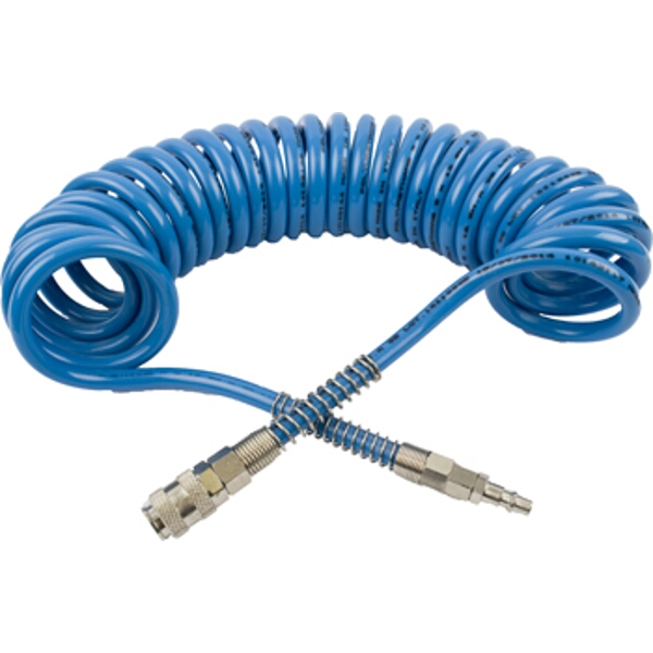 GAV Spiral Polyp Hose 12M x 12mm with Quick Couplers