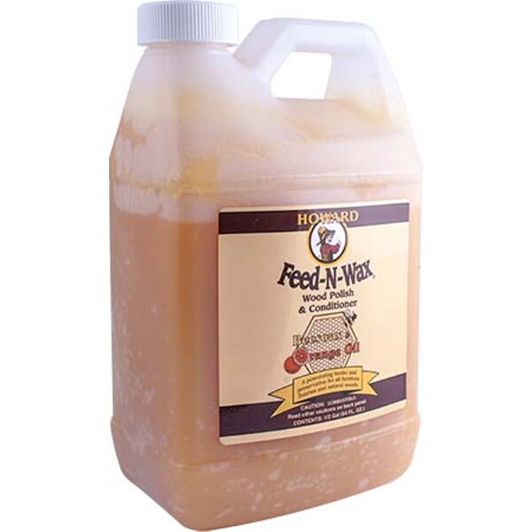 Howard Feed-N-Wax Wood Polish & Conditioner 64 Fl.Oz