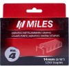 Miles Galv Staples 18G T50 14mm x 1250Pcs Miles No4 Miles Galv Staples 18G T50 14mm x 1250Pcs Miles No4