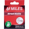 Miles Galv Brad Nail T14 18G 14mm x 1000Pcs Miles No8 Miles Galv Brad Nail T14 18G 14mm x 1000Pcs Miles No8