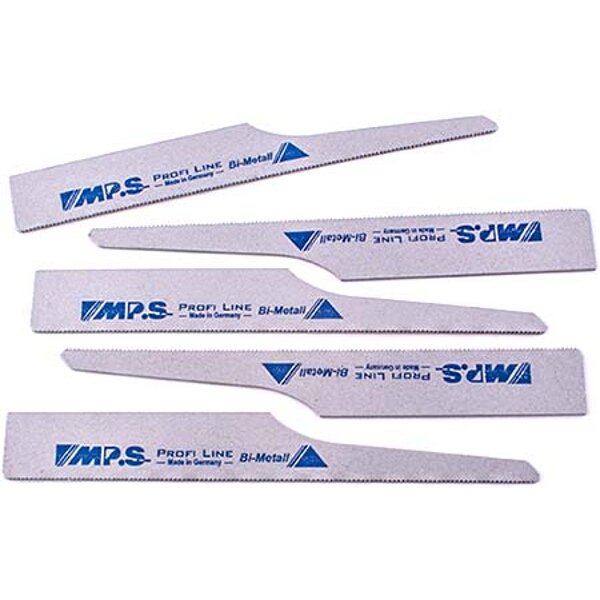 MPS Jigsaw  Blade  for Airtool 0.5mm-1mm 5 Pack 32Tpi Body Saw