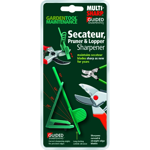 Multisharp Secateur & Loper Sharpener Jig Multi Angle Sil. Carbide Wheel