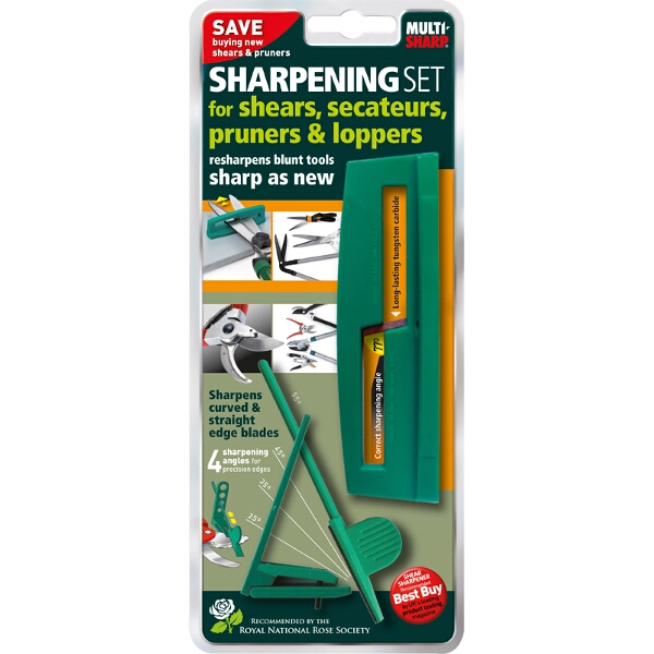 Multisharp Garden Tool Sharpening Kit 2Pc Shear & Scateur