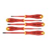 Felo 413 Screwdriver Set 5 Piece Ergonic Slimline Insulated VDE Sl/Ph Felo 413 Screwdriver Set 5 Piece Ergonic Slimline Insulated VDE Sl/Ph