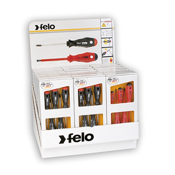 Felo 500 Screwdriver Promo Pack 24Sets (16Xfrico 500/8Xfrico 513 VDE)