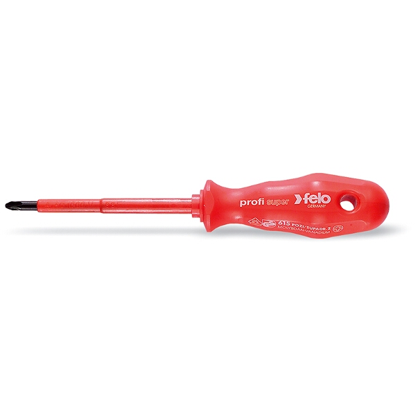 Felo 615 Pz1X80 ScrewDriver Profi Super Insulated VDE