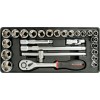 Fixman Tray 26 Piece 1/2″ Drive Sockets And Accessories Fixman Tray 26 Piece 1/2″ Drive Sockets And Accessories