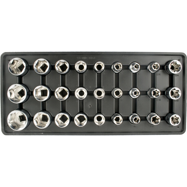 Fixman 27- Piece 1/2″ Dr.Sockets