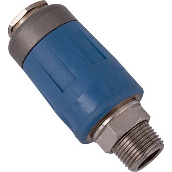 GAV Safety Quick Coupler 3/8 M Packaged Two Stage Release