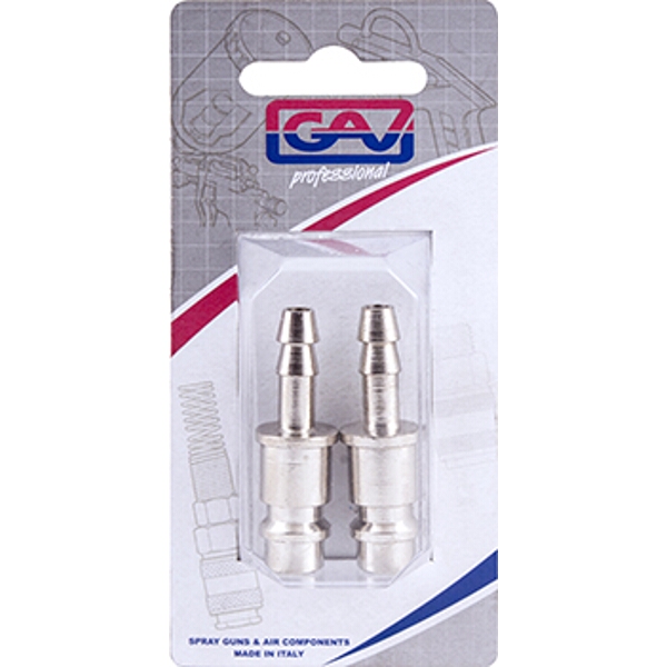 GAV Connector German 6mm Hose 2 Packaged