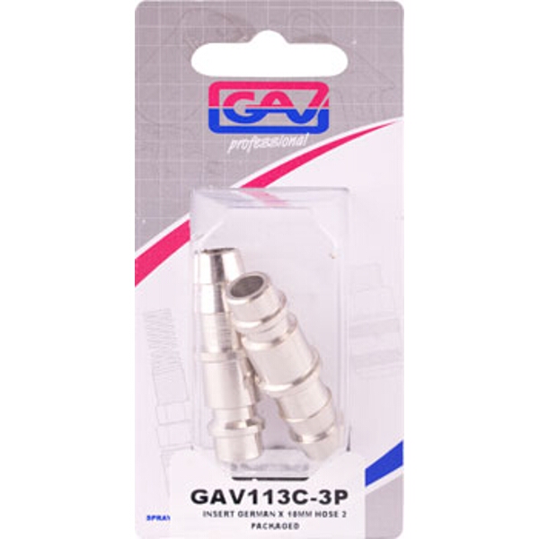 GAV Insert German X 10mm Hose 2 Packaged