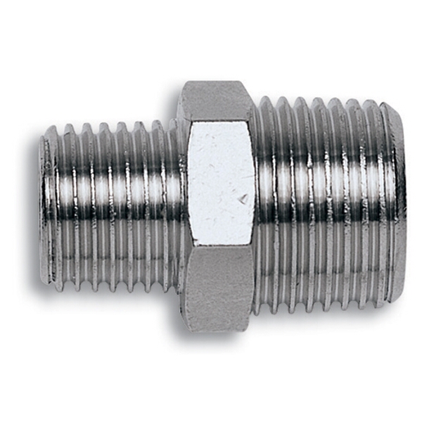 GAV Taper Reducer Nipple 1/4 X 1/2 M/M Packaged