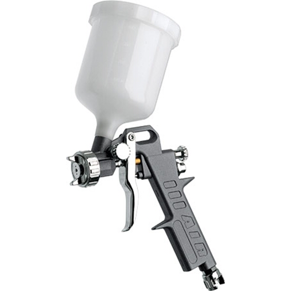 GAV Spray Gun Upper Cup High Presure 4-8 Bar 1.5 Noz Blister Pack