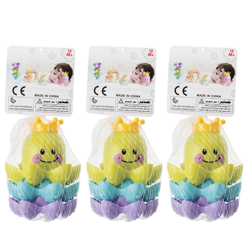 Baby Bath Stacking Octopus – Set of 3