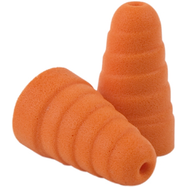 Plugfones Replacement Foam Ear Bud – Orange 10 Pack (5 Pairs)