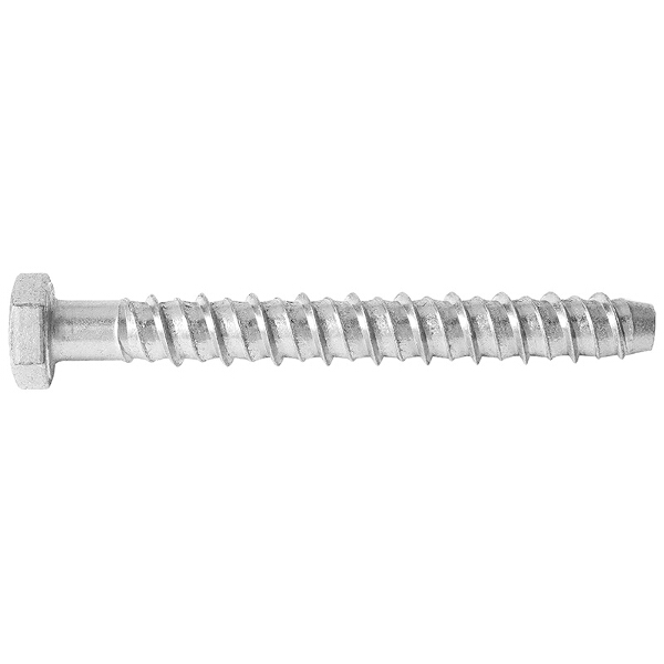 Rawlplug Concrete Screwbolt 6X75mm Countersunk Head Galvanized Box Of 100