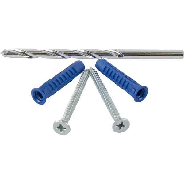 Rawlplug Outside Light Kit 4All – 08X8 – 5.0X5mm Screws With 8mm Drill Bit