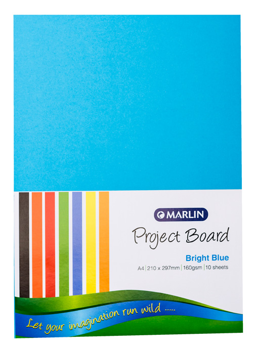 Marlin: Project Boards A4 10’s – Bright Blue