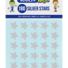 Marlin: Self Adhesive Labels – 180 Silver Stars Marlin: Self Adhesive Labels – 180 Silver Stars