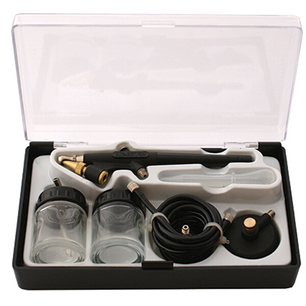 AirCraft – Air Brush Kit with 2 Bowls and Hose