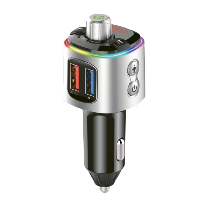 Gizzu Bluetooth Piston Handsfree FM Transmiiter + Dual USB Charger