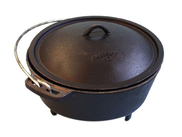 Best Duty No.10 Cast Iron 3L Bake Pot – 5.7kg