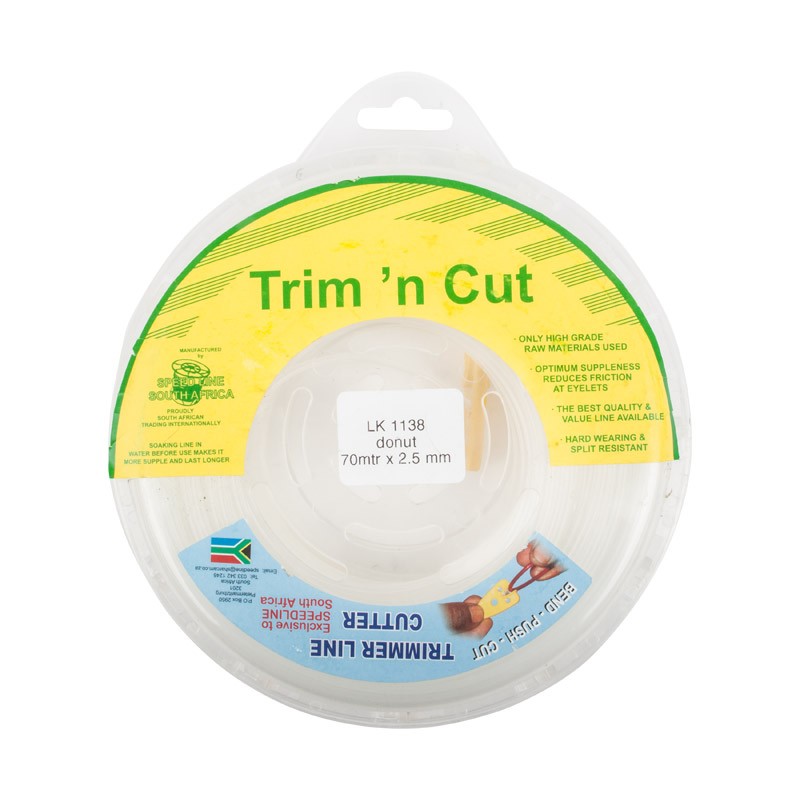 Trim n CutTrimmer Line – 2.5mmX70M Round