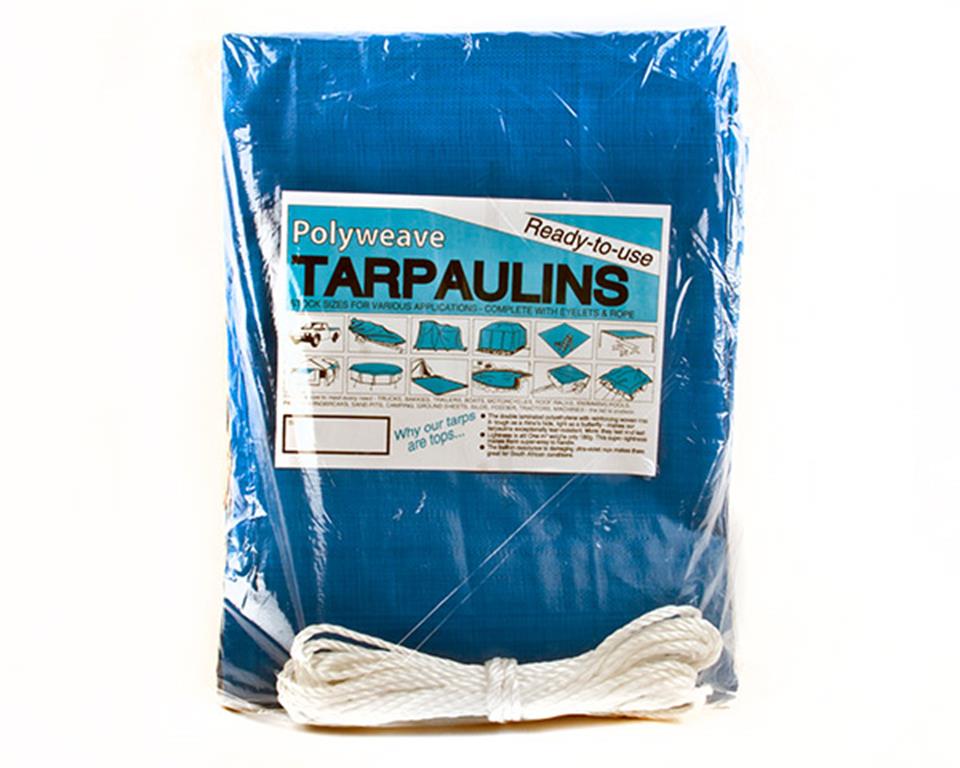 Protarp Polyweave Tarpaulin – Blue 2 x 3m