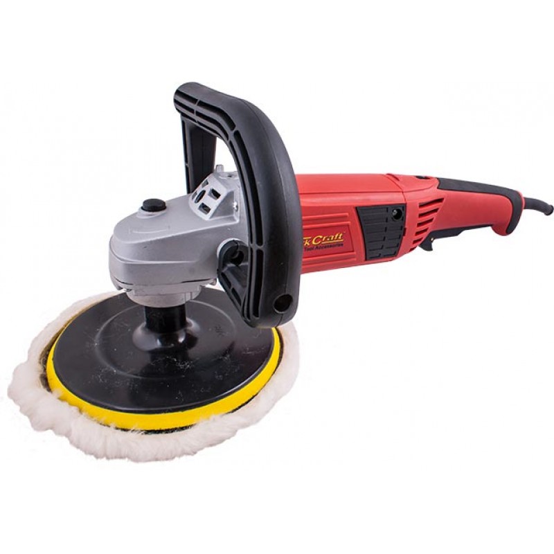 Tork Craft Polisher 1200W – 180MM with Wool Bonnet and 4M Cord