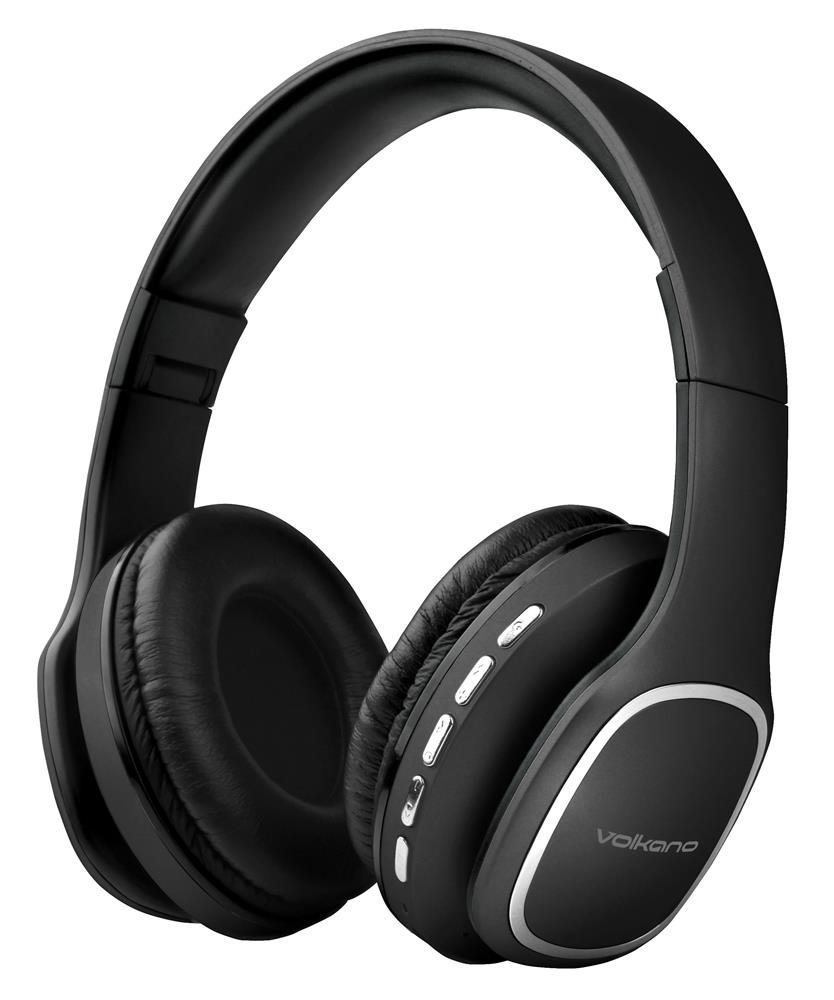 Volkano Phonic Bluetooth Wireless Headphones – Black