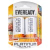 Eveready 1110023 Alkaline Platinum D Size Batteries (Pack of 2) Eveready 1110023 Alkaline Platinum D Size Batteries (Pack of 2)