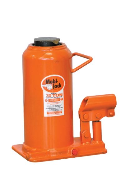 Mobi Jack – 30 Ton Hydraulic Bottle Jack – Orange