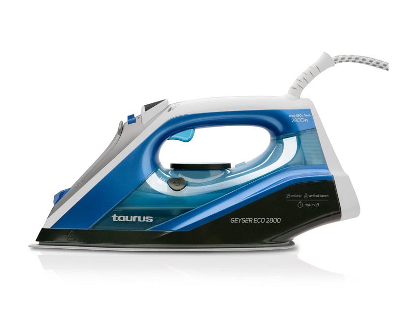 Taurus – 330ml 2800W Titanium Steam Iron – Blue