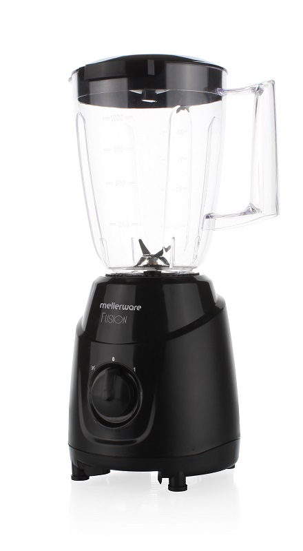 Mellerware – 1 Litre 300W Plastic Jug Blender – Black