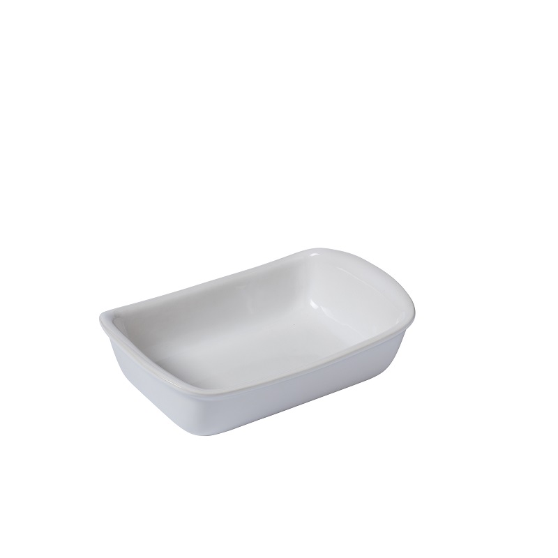 Pyrex – 22cm Supreme Ceramic Rectangular Roaster – White