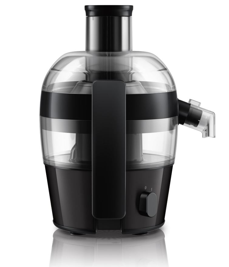 Philips 400W 1.5 Litre Quickclean Juicer, Black